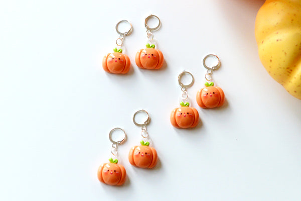 Cute Pumpkin Dangles