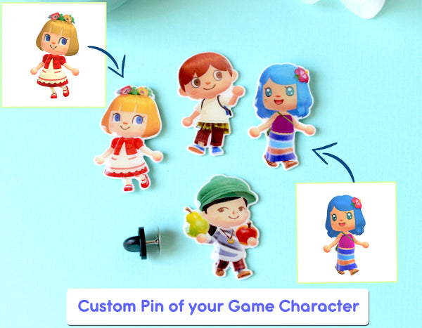 Animal Crossing Custom Pin